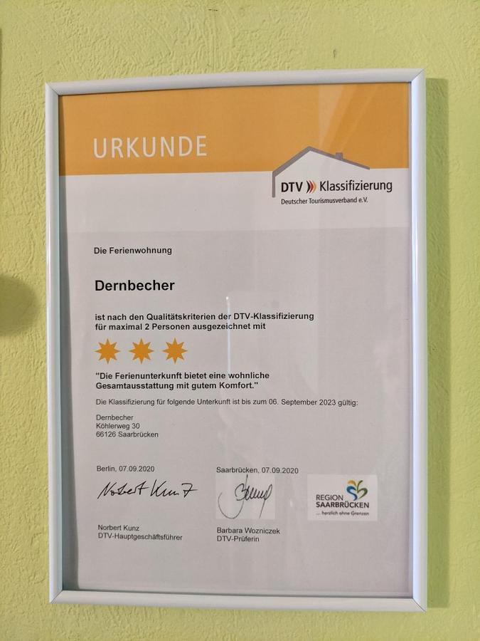Ferienwohnung Dernbecher Saarbrücken Eksteriør bilde